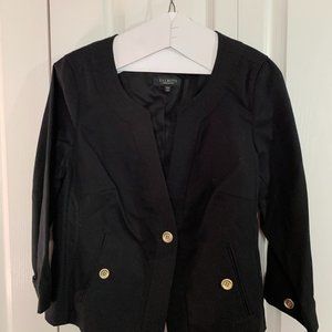 Talbots Plus Blazer - Black - Size 14WP